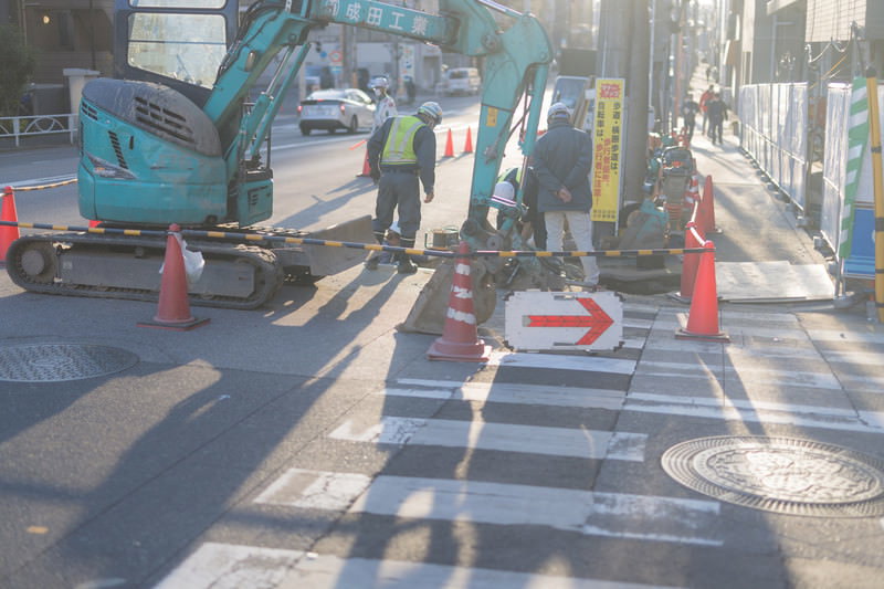 管工事・道路配管工事